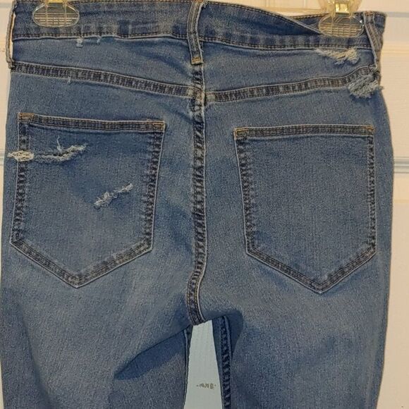 Distressed skinny ankle  jeans Sz 28 - Picture 5 of 7